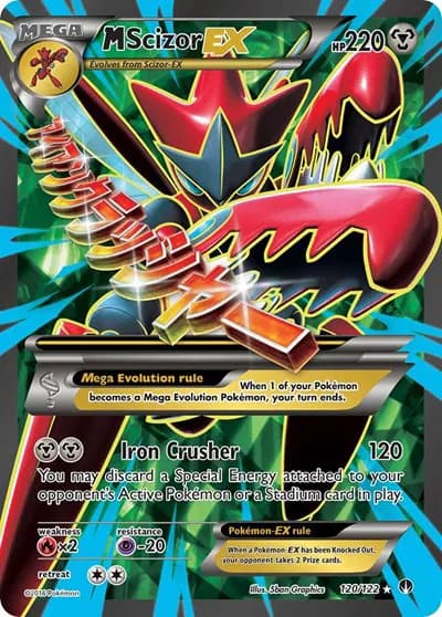M Scizor EX (Full Art) — photo 1