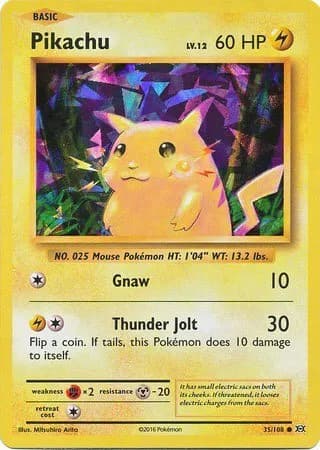 Pikachu (Cracked Ice Holo) — photo 1