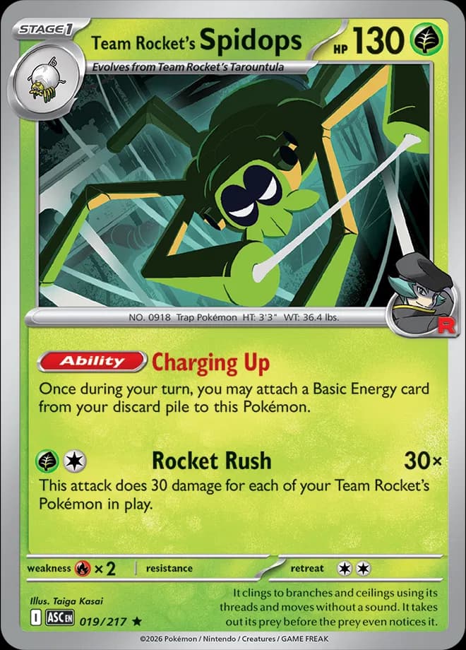Team Rocket's Spidops — photo 1