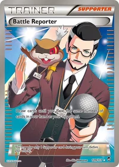 Battle Reporter (109 Full Art) — photo 1