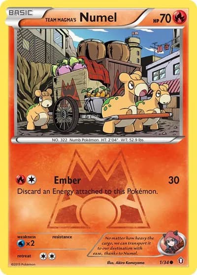 Team Magma's Numel — photo 1